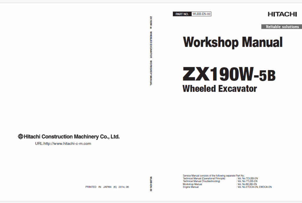ZX190W-5B Workshop Manual