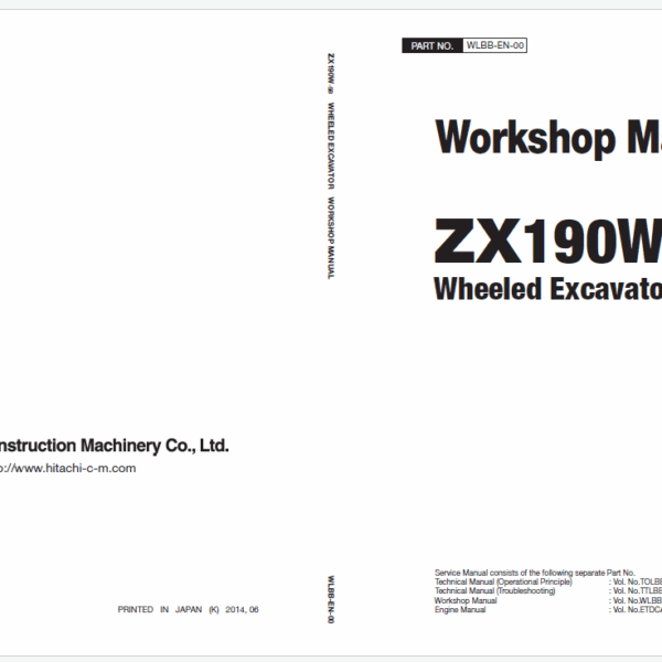 ZX190W-5B Workshop Manual
