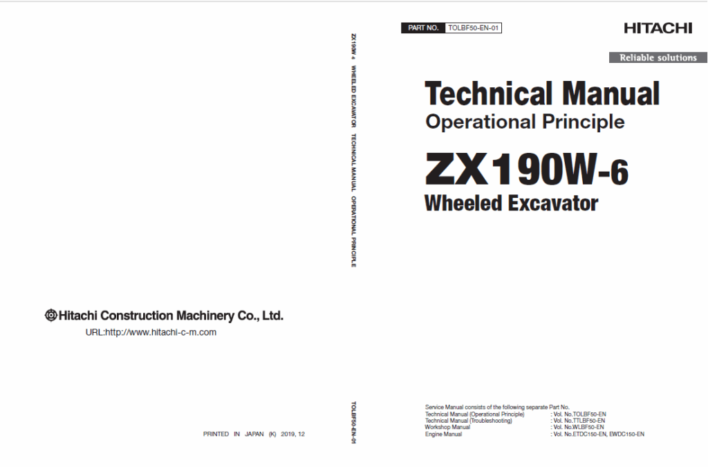ZX190W-6 Technical Manual (Operational Principle)