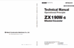ZX190W-6 Technical Manual (Operational Principle)
