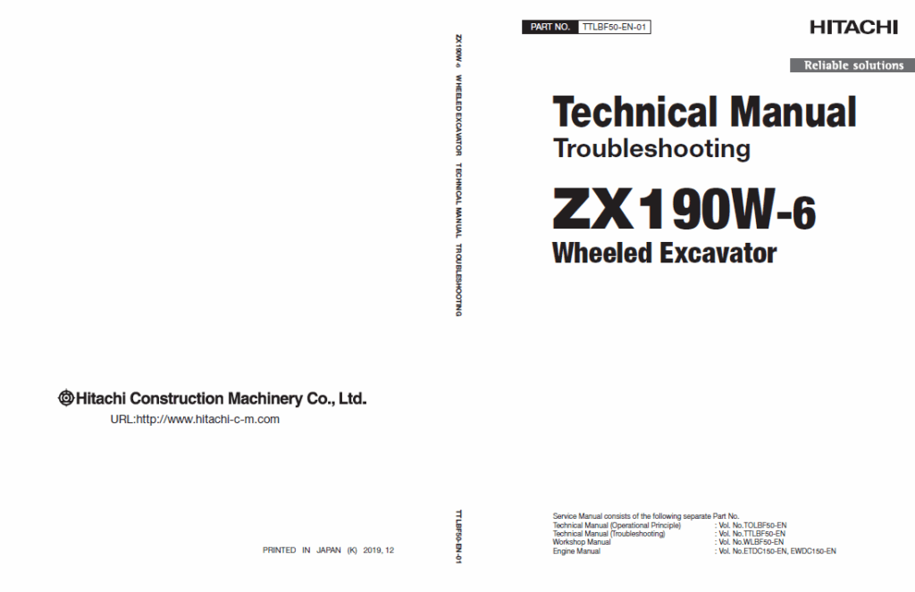 ZX190W-6 Technical Manual (Operational Principle)