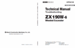 ZX190W-6 Technical Manual (Operational Principle)