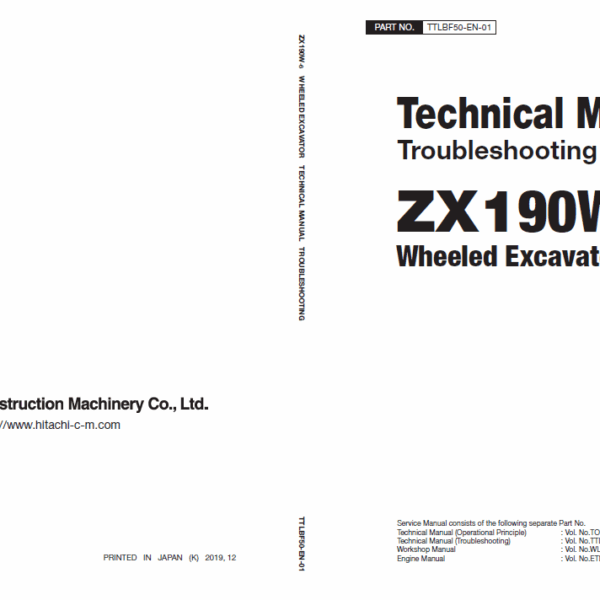 ZX190W-6 Technical Manual (Operational Principle)