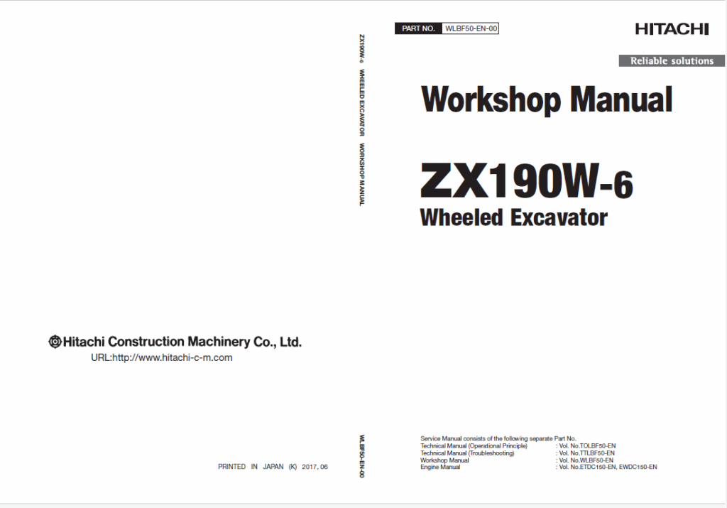 ZX190W-6 Workshop Manual