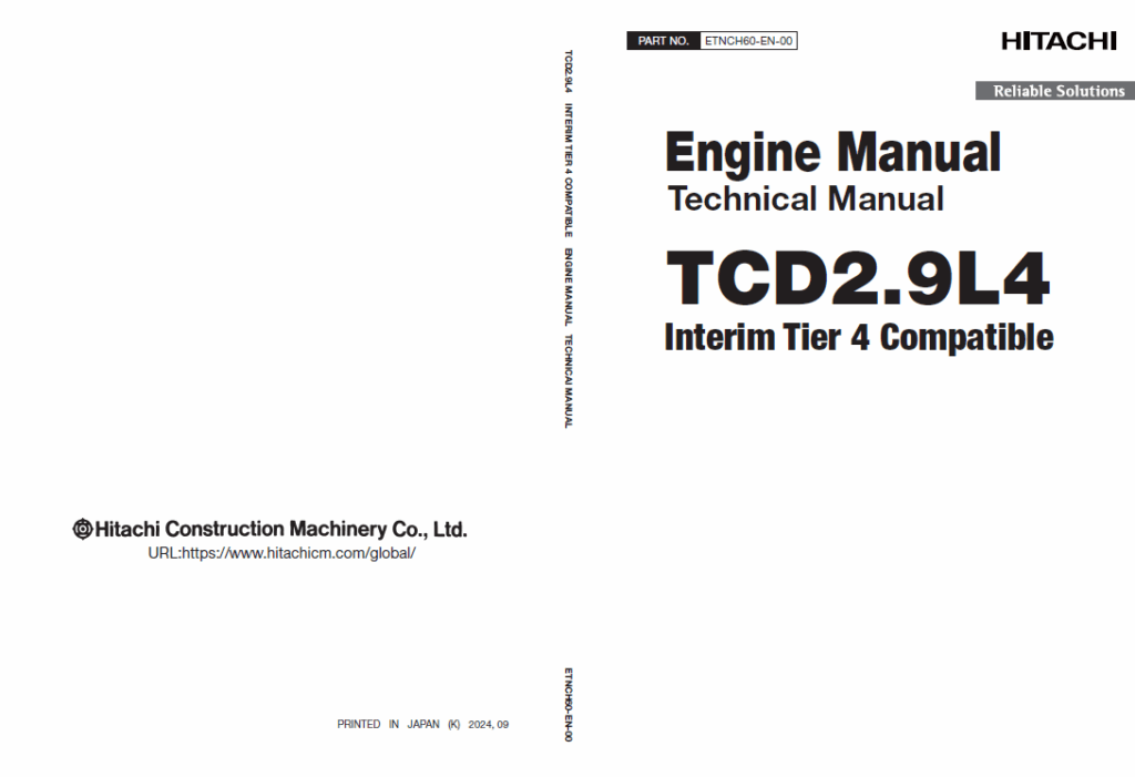 TCD2.9L4 Engine Manual(Technical Manual)(Interim Tier4 Compatible)