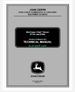 John Deere Z710A and Z720A Mid-Frame ZTrakTM Mower Technical Manual (TM111019)