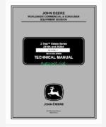John Deere Z510A and Z520A Z-TrakTM Estate Series Technical Manual (TM101219)