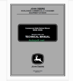 John Deere WE80, WE85 Commercial Walk Behind Mower Technical Manual (TM112819)