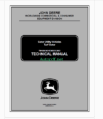 John Deere Turf Gator Utility Vehiches Technical Manual (TM1686)