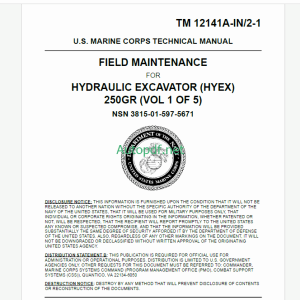 John Deere TM1214A-IN2-1