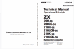 ZX200-5G,ZX200LC-5G,ZX210H-5G,ZX210LCH-5G,ZX210K-5G,ZX210LCK-5G Technical Manual (Operational Principle)ZX200-5G,ZX200LC-5G,ZX210H-5G,ZX210LCH-5G,ZX210K-5G,ZX210LCK-5G Technical Manual (Operational Principle)