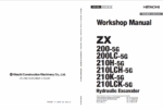 ZX200-5G,ZX200LC-5G,ZX210H-5G,ZX210LCH-5G,ZX210K-5G,ZX210LCK-5G Workshop Manual
