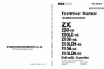 ZX200-5G200LC-5G210H-5G210LCH-5G210K-5G210LCK-5G Technical Manual (Troubleshooting)