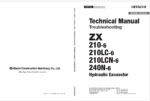 ZX210-6, ZX210LC-6, ZX210LCN-6, ZX240N-6 Technical Manual (Operational Principle)