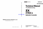 ZX210LC-6 Technical Manual (Troubleshooting)ZX210LC-6 Technical Manual (Troubleshooting)
