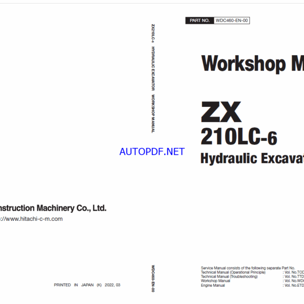ZX210LC-6 Workshop Manual