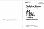 ZX210LC-7, ZX210LCN-7, ZX240N-7 Technical Manual (Operational Principle)