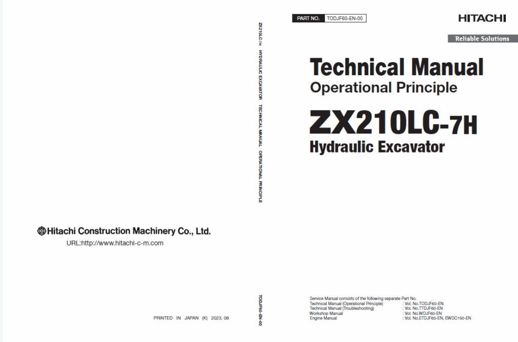 ZX210LC-7H Technical Manual (Operational Principle)