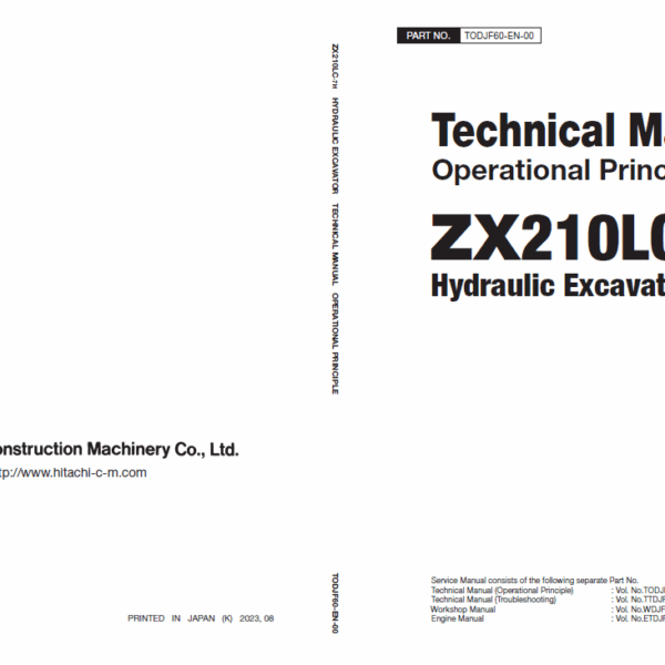 ZX210LC-7H Technical Manual (Operational Principle)