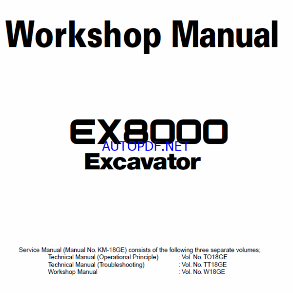 EX8000 Workshop manual