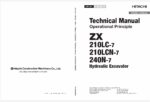 ZX210LC-7210LCN-7240N-7 Technical Manual (Operational Principle)