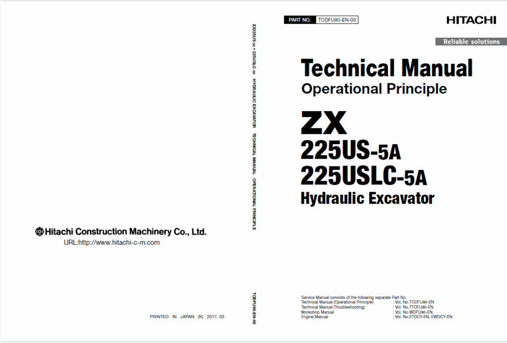 ZX225US-5A,ZX225USLC-5A Technical Manual (Operational Principle)