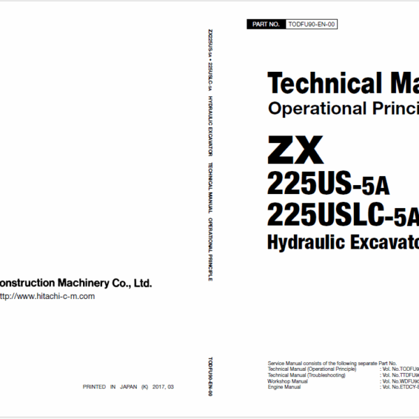 ZX225US-5A,ZX225USLC-5A Technical Manual (Operational Principle)
