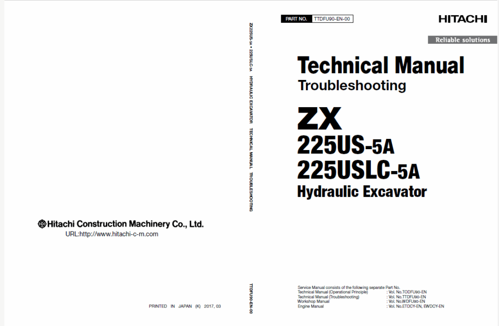 ZX225US-5A,ZX225USLC-5A Technical Manual (Troubleshooting)