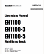 TS20014 Dimensions Manual (EH1100, EH1100-3, EH1100-5)