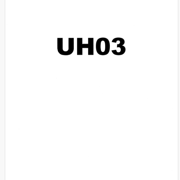 vUH03(M,D) Service manualUH03(M,D) Service manual