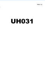 UH031 Service manual