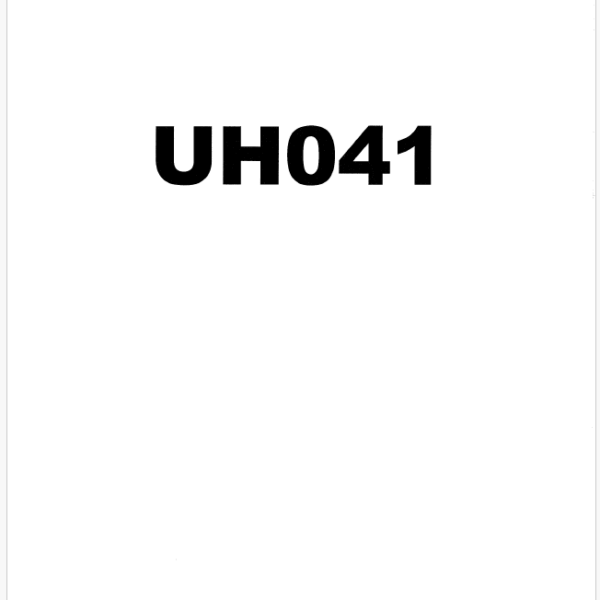 UH041 Service manual