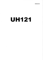 UH121 Service Manual