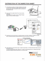 EX8000-7B ULTRA-SONIC(UT) INSPECTION CHECK SHEETS