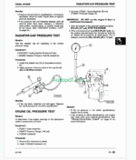 John Deere 4500 4600 and 4700 Compact Utility Tractors Technical Manual (TM1679)