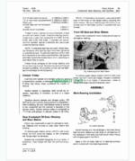 John Deere 5730 and 5830 Self Propelled Forage Harvesters Technical Manual (TM1352)