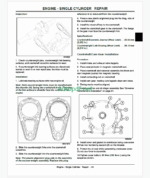 John Deere X110, X120, X140 Tractors Technical Manual (TM2373)