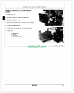 John Deere TRS21 21E 22 24 26 27 32 and TRX24 TRX26 Walk-Behind Snowthrowers Snowblowers Technical Manual (TM1466)