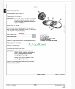 John Deere TeamMate III 1000 1200 and 1400 Series Inboard Planetary Axles Component Technical Manual (CTM150)