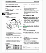 John Deere 4200 4300 and 4400 Compact Utility Tractors Technical Manual (TM1677)