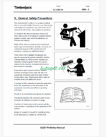 Timberjack 660D Skidder Technical Manual