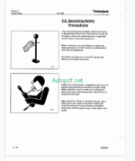 Timberjack 560 660 Skidder Service Manual