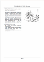 ZX200-3G class, ZX240-3G class Technical Manual (Troubleshooting)