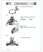 John Deere ZF MT-S 3105 Rear Axle Component Technical Manual (CTM367)