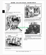 John Deere X465, X475 X485, X575, X585 Garden Tractors Technical Manual (TM2023)