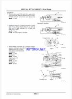 ZX210LC-5B, ZX330-5 class Telescopic Arm (Rope type) Workshop Manual