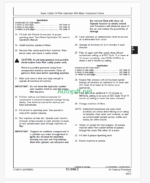 John Deere Super Caddy Oil Cleanup Procedure Component Technical Manual(CTM310)