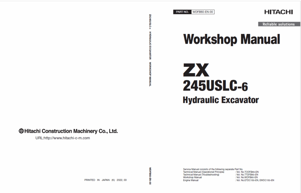 ZX245USLC-6 Workshop Manual