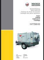 Wacker Neuson HI770XHD Heating Parts Manual