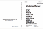 ZX470-5B, ZX470LC-5B, ZX470H-5B, ZX470LCH-5B, ZX470R-5B, ZX470LCR-5B Workshop Manual